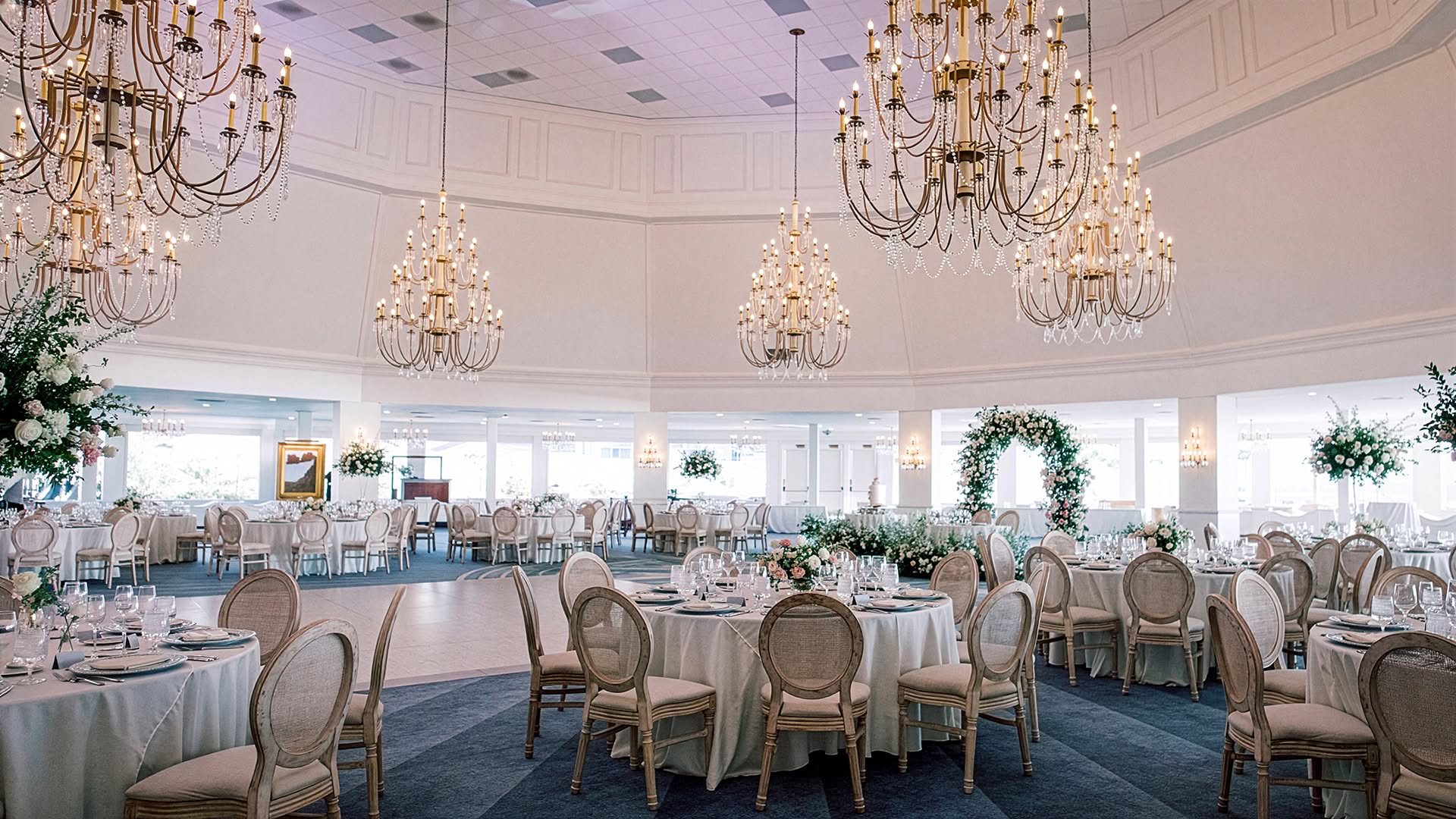 An intimate gathering at a San Diego wedding venue, planned by Bliss Events.