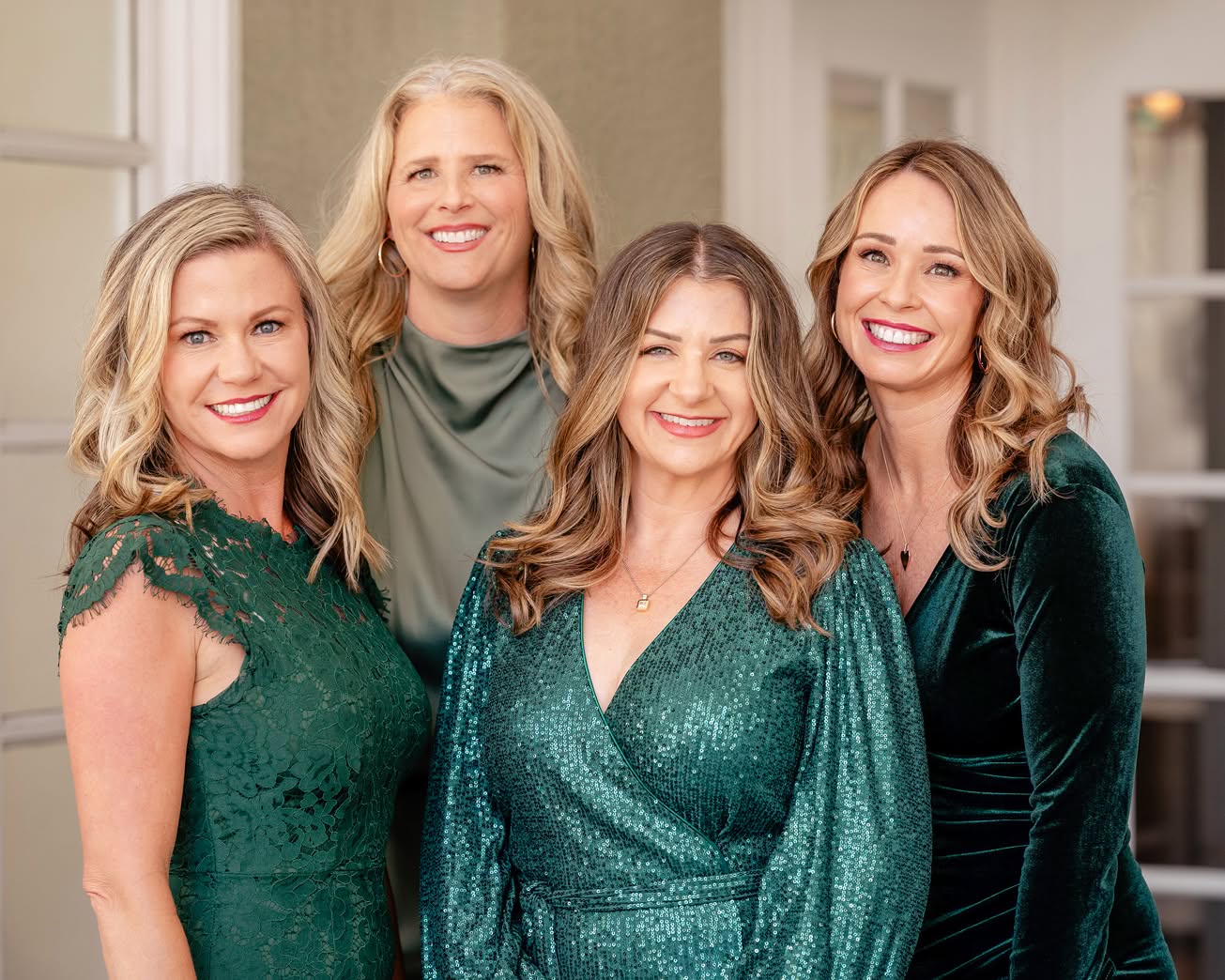 The Bliss Events planning team at a San Diego wedding venue.