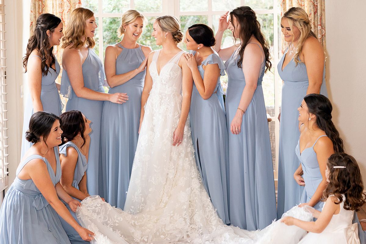 Annie and Zach at their Rancho Bernardo Inn wedding in San Diego, planned by Bliss Events.