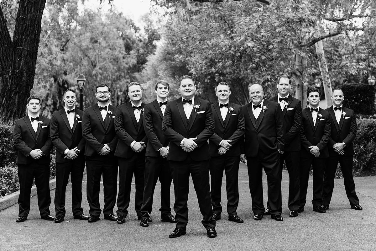 The church ceremony for Annie and Zach near Rancho Bernardo Inn in San Diego, planned by Bliss Events.